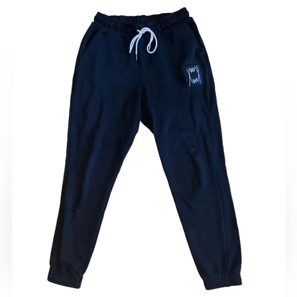 PUMA Pivot Terry Jogger Sweat Pants in Black Size Small